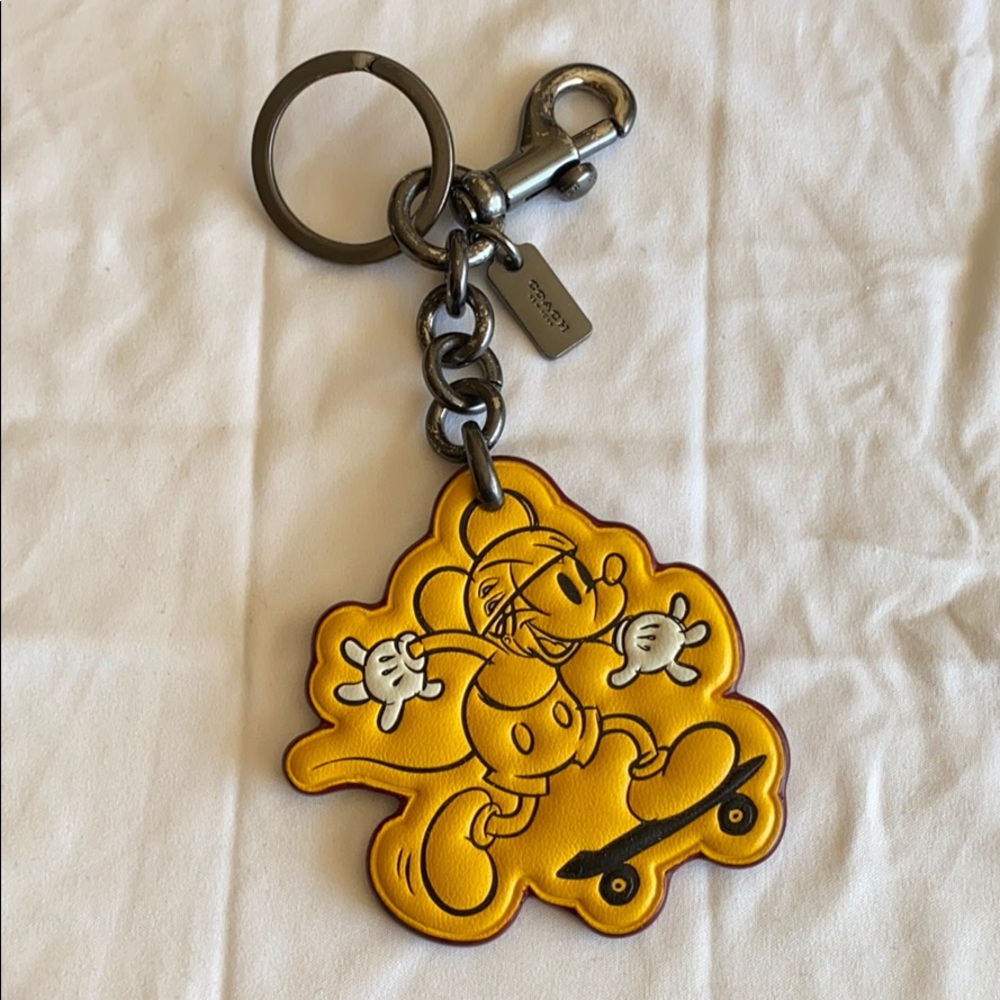 Coach Mickey Mouse Bag Tag